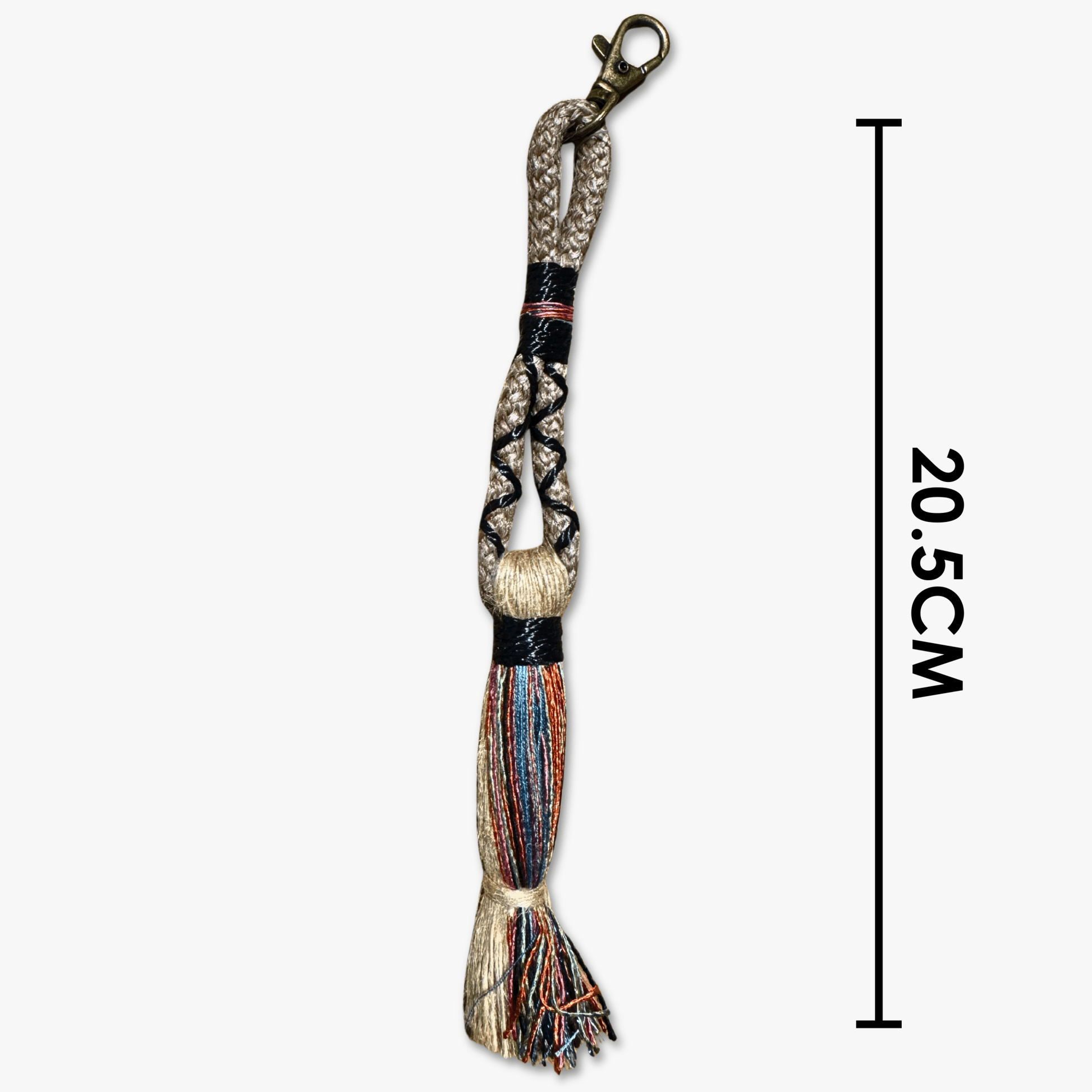 Decorative Key Tassel Fob - Furaha - Ragland Fabrics