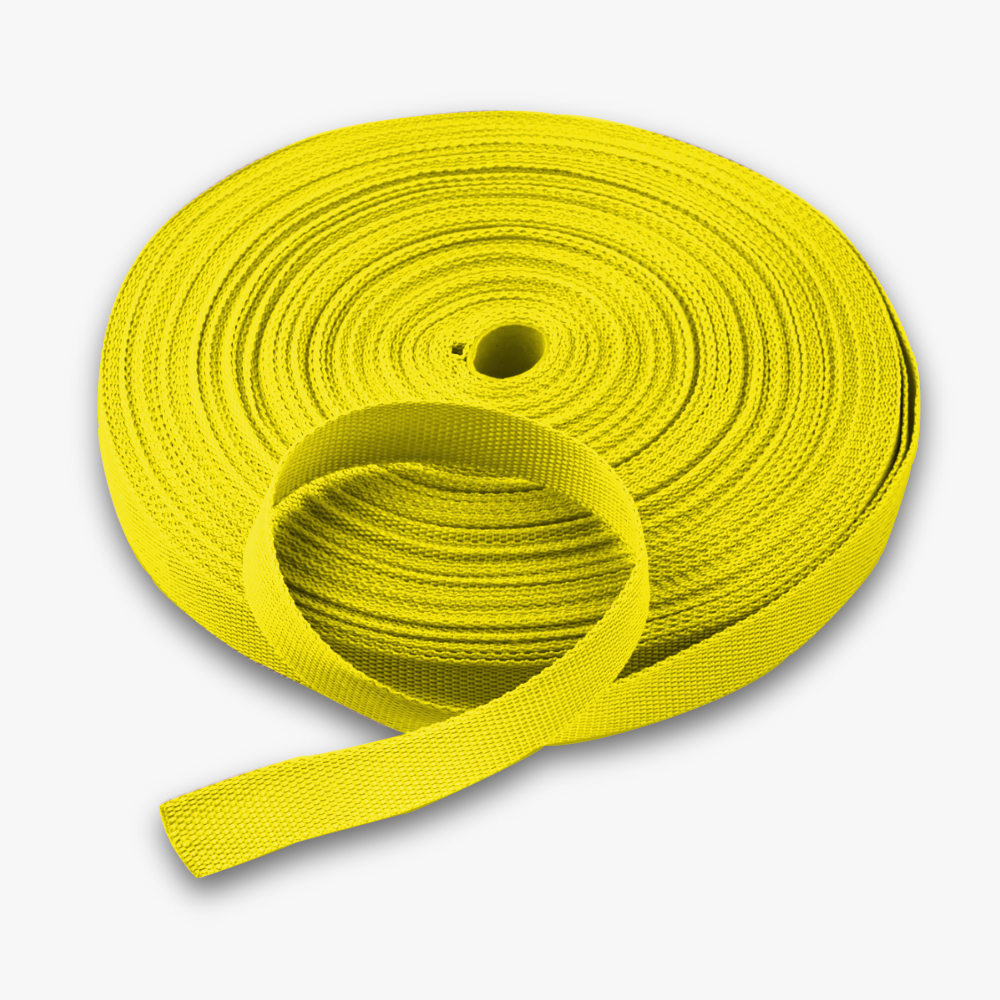 Webbing / Strapping 25mm Yellow # 5