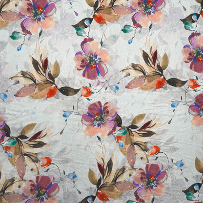 Printed Linen Blend Des.A