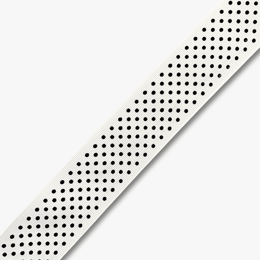 Wallet Tape 38mm | Dotty White - Ragland Fabrics