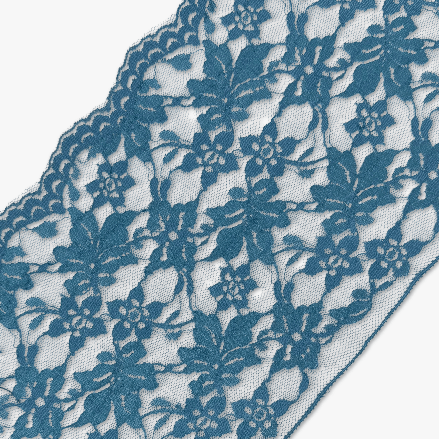 Nylon Lace TBD Blue 150mm - Ragland Fabrics