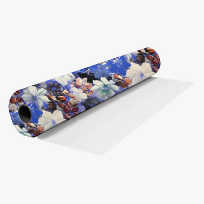 Viscose Printed Challis Summer Blues