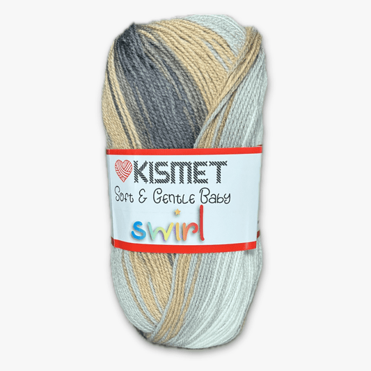 Soft & Gentle Baby Swirl Driftwood - Ragland Fabrics