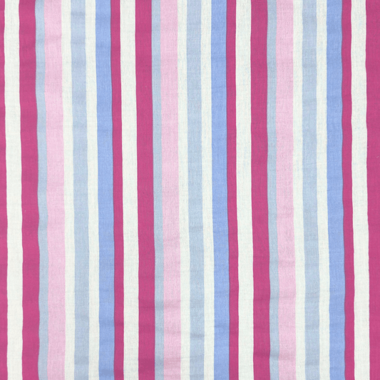 Printed Muslin Stripe - Ragland Fabrics