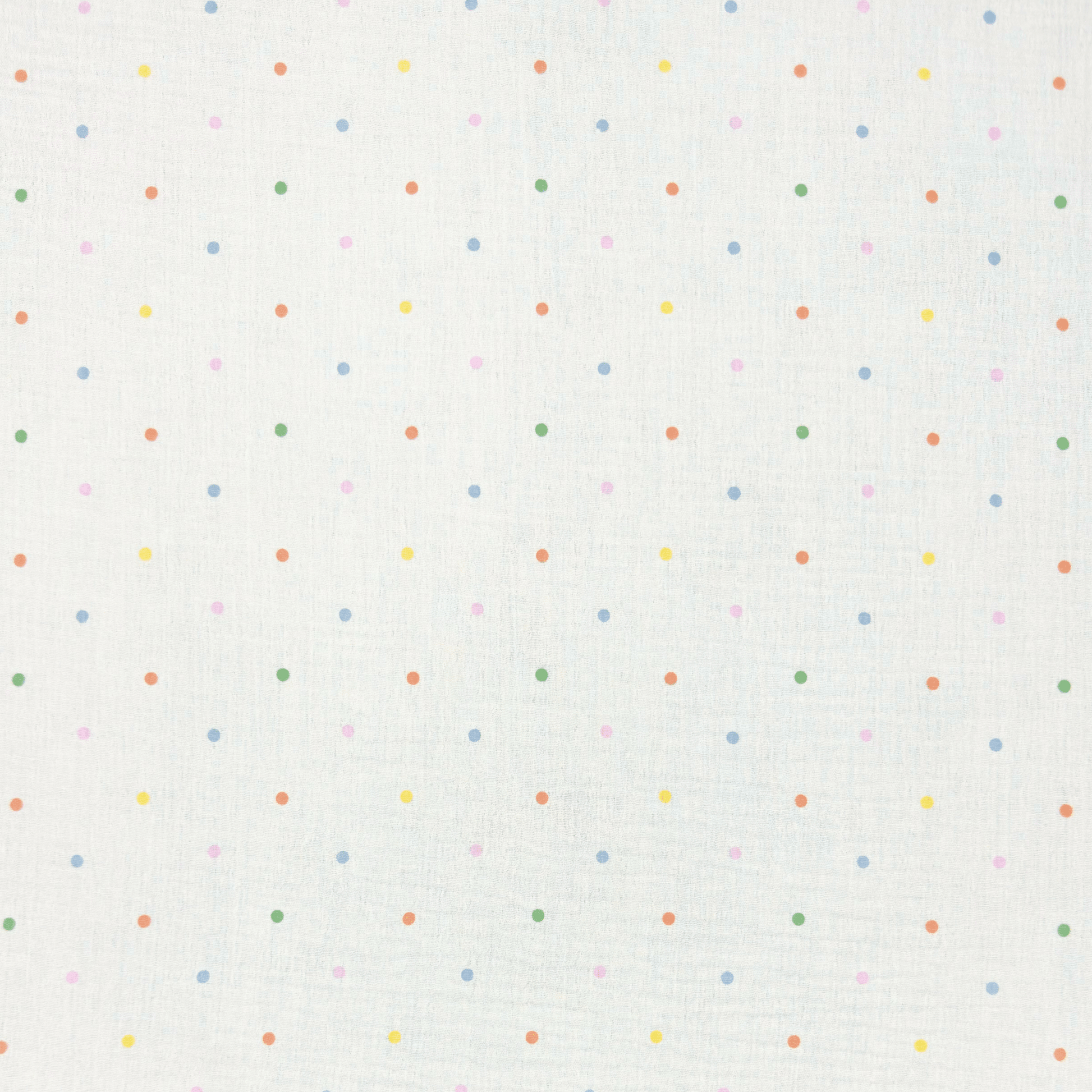Printed Muslin Polka Dot - Ragland Fabrics