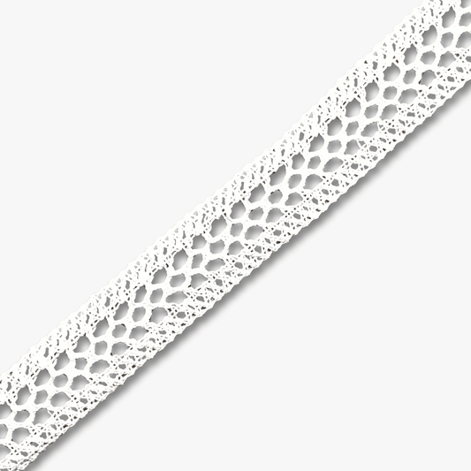 Lace Torchon White Des.2 - Ragland Fabrics