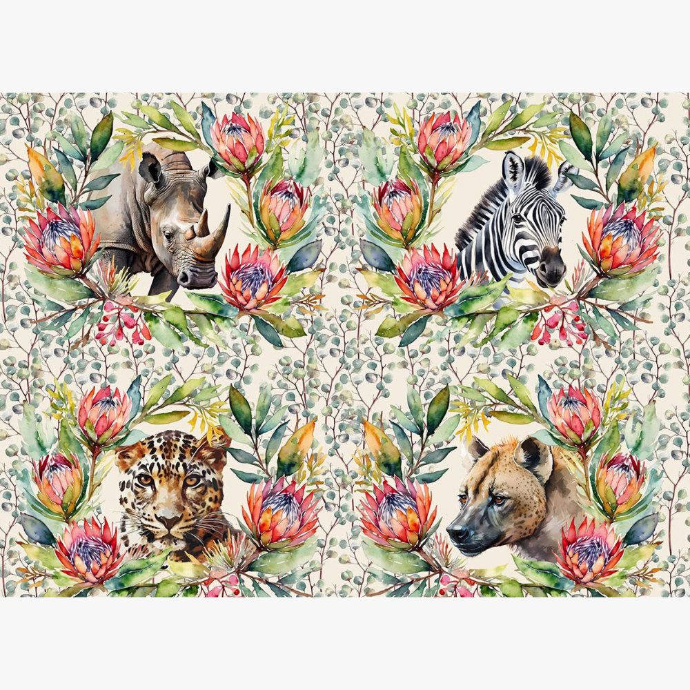 Printed Vinyl SA Wild Animals