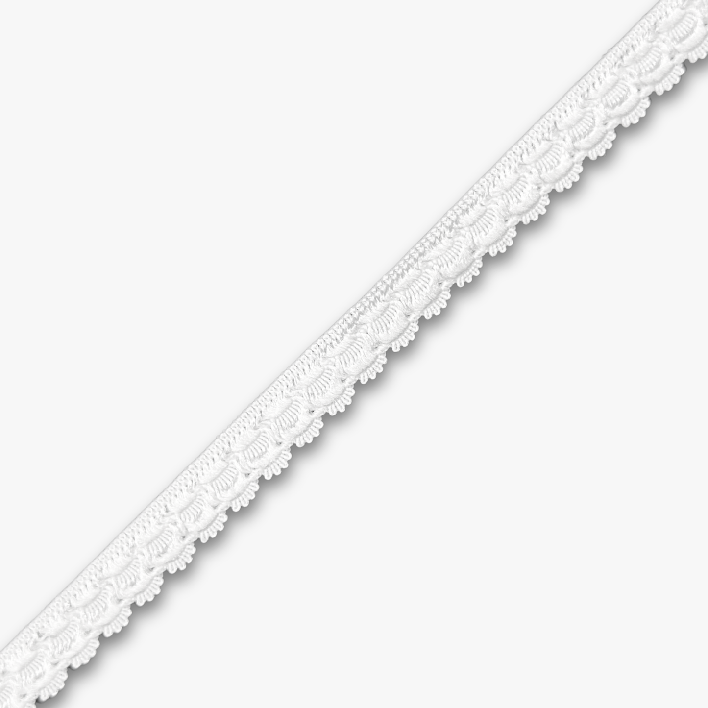 Crocodile Elastic 12mm White - Discontinued