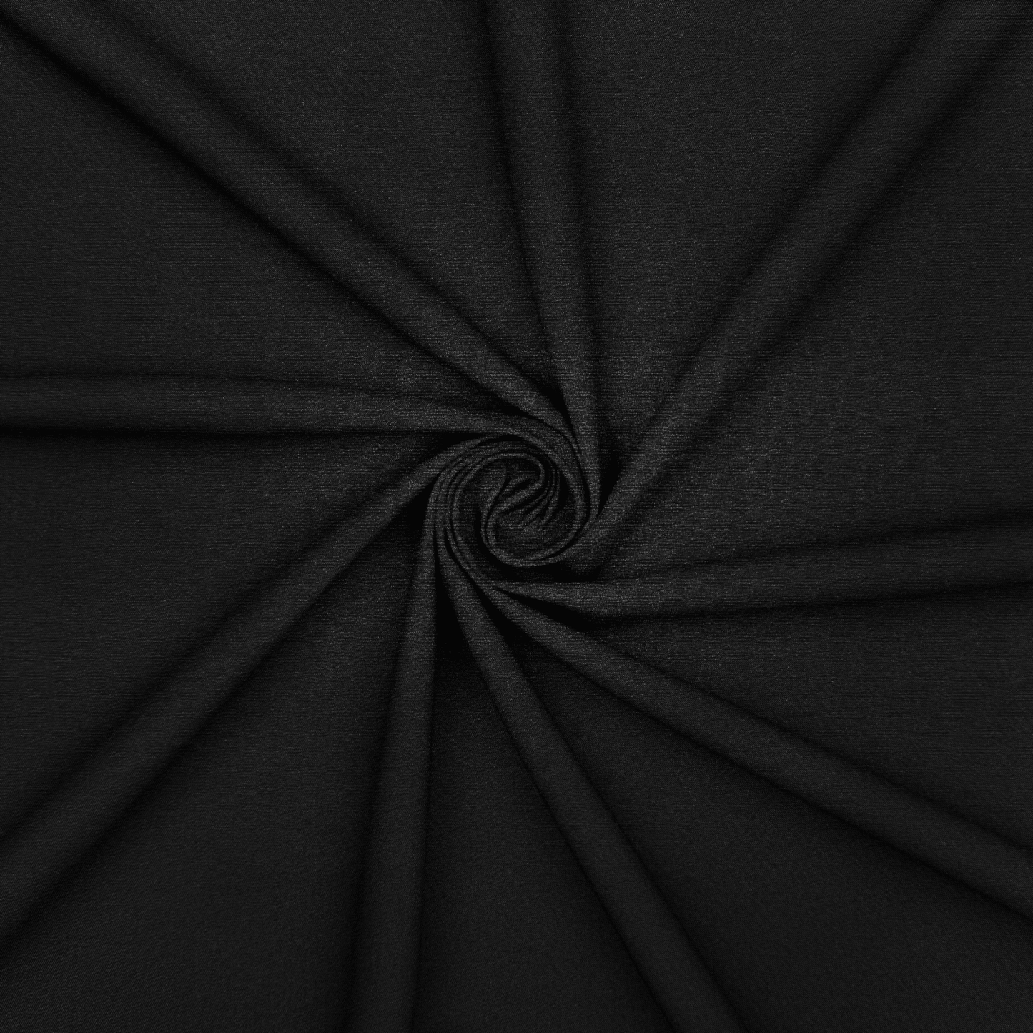 4 Way Stretch Fabric - BLACK