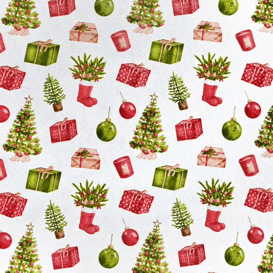 Christmas Printed Mini Matt Gifted - Ragland Fabrics