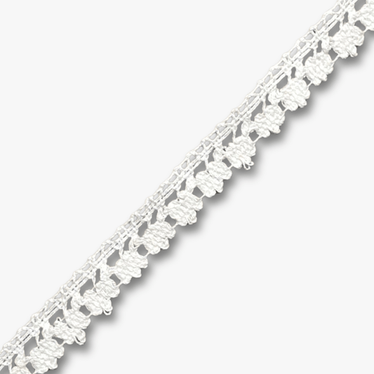 Lace Torchon White Des.6 - Ragland Fabrics