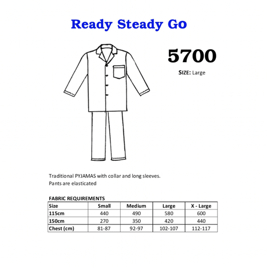 Pattern | Pyjamas 5700 - Ragland Fabrics