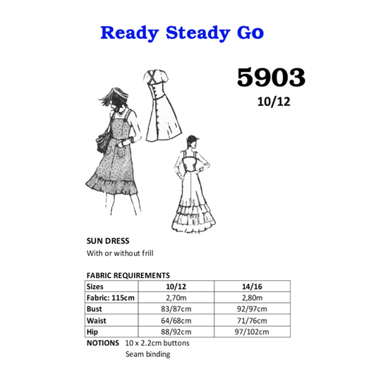 Pattern | Sun Dress 5903 - Ragland Fabrics