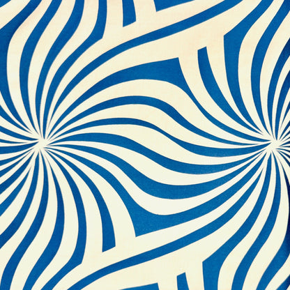 Printed Abstract Furnishing Ocean - Discontinued - Ragland Fabrics