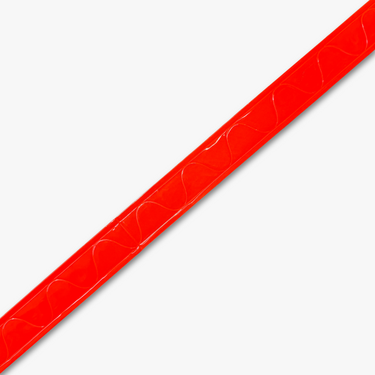 Reflective PVC Tape Orange 25mm - Per Meter