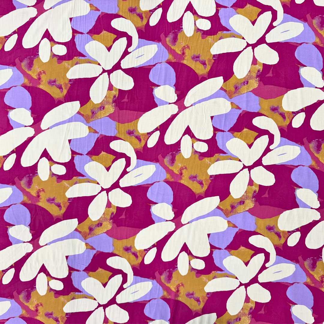 Viscose Printed Challis Summer #3