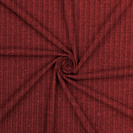 Ribbing 2x1 | Collars & Cuffs | Red