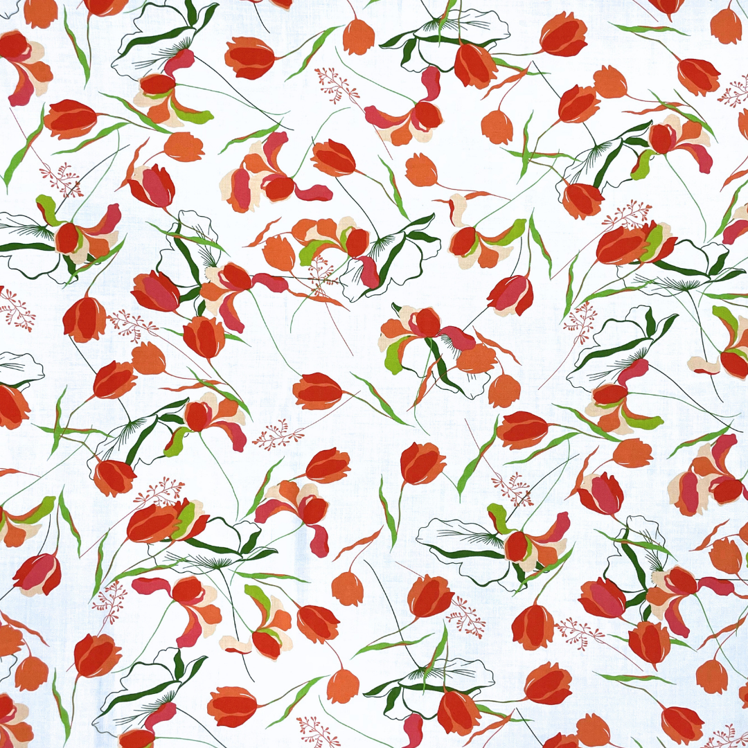 Viscose Printed Challis Summer #11