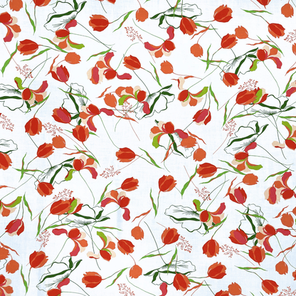 Viscose Printed Challis Summer 11 - Ragland Fabrics