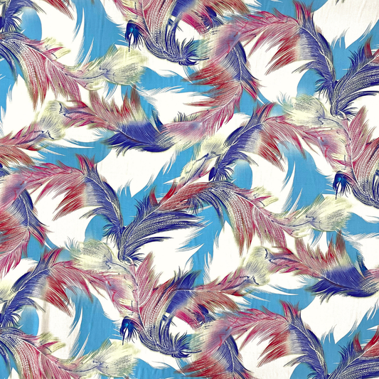 Viscose Printed Challis Summer #19
