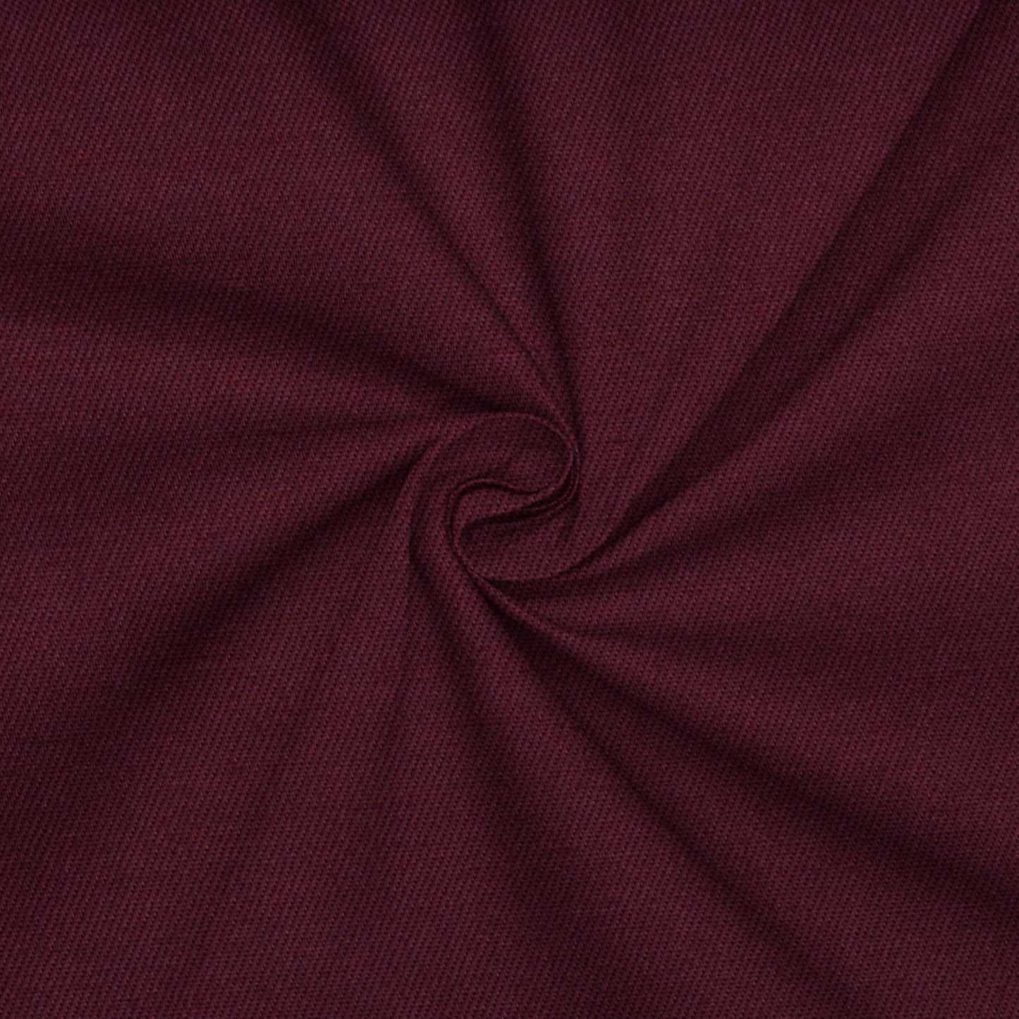 Twill Poly Cotton Col Maroon