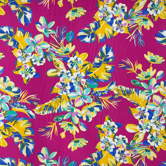 Viscose Printed Challis Summer #23