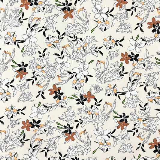 Viscose Printed Challis Summer #18