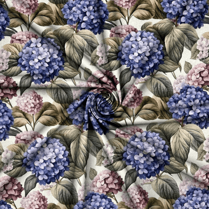 Printed Velvet Krismis Rose - Ragland Fabrics