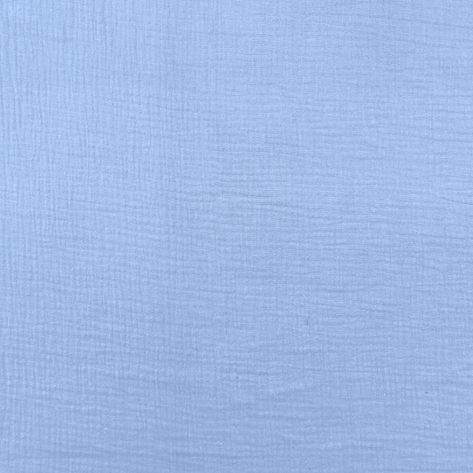 Summer Muslin Dusty Blue - Ragland Fabrics