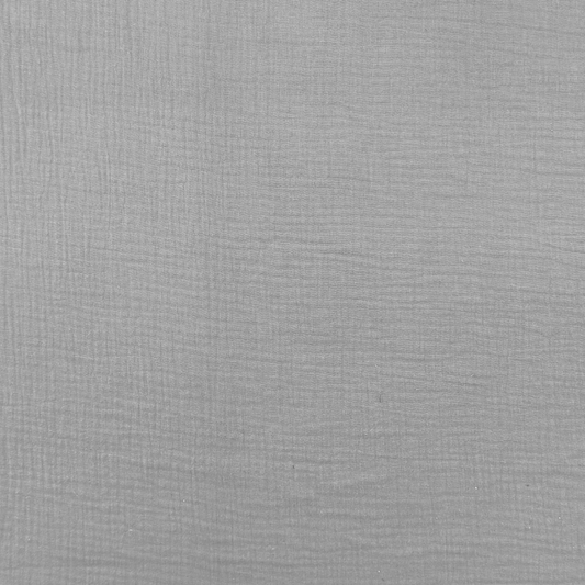 Summer Muslin Light Grey - Ragland Fabrics