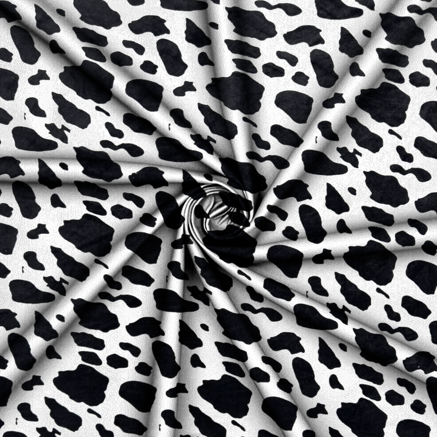 Printed Mongolian Fleece Cow Print - Ragland Fabrics