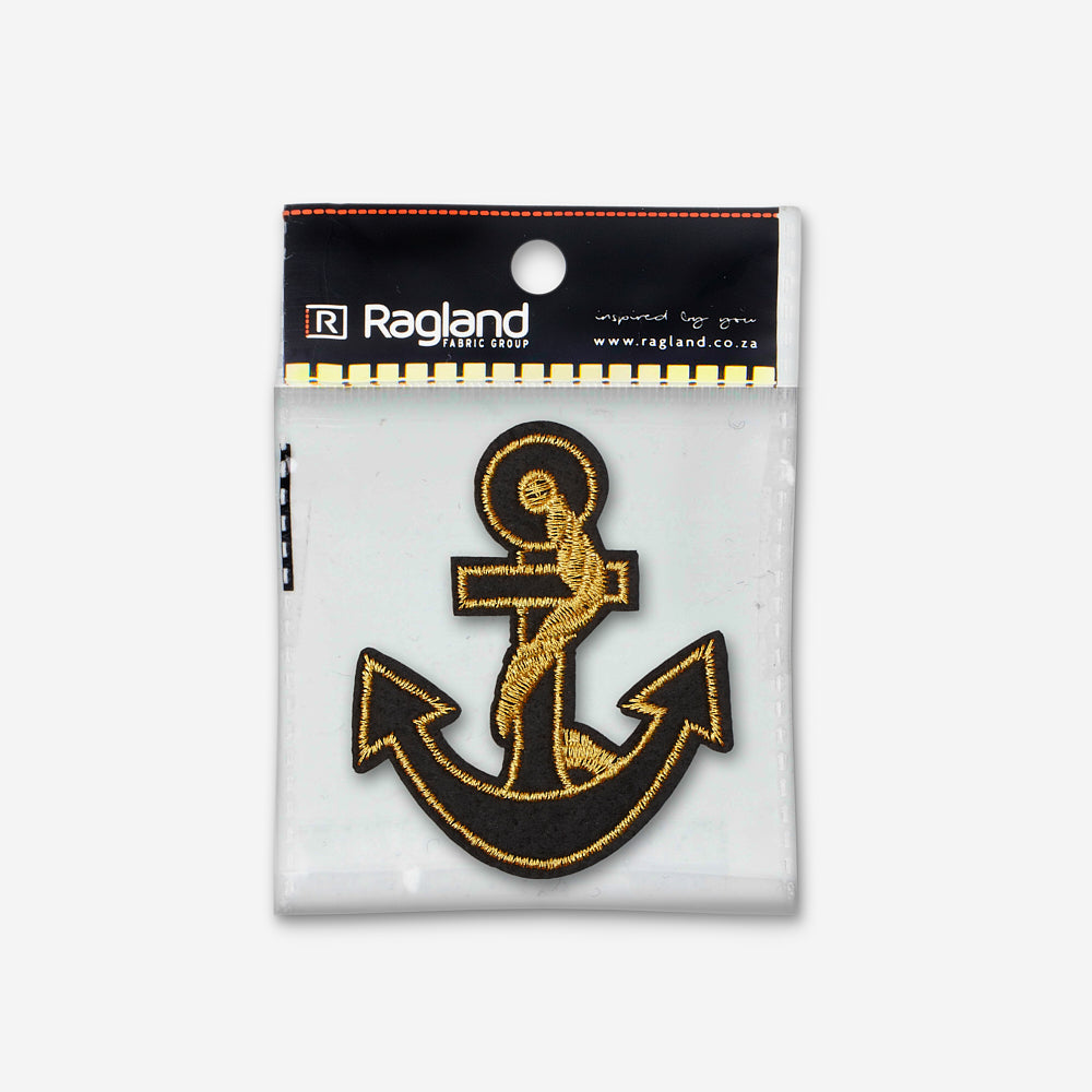 Motif Iron On Badge A-02