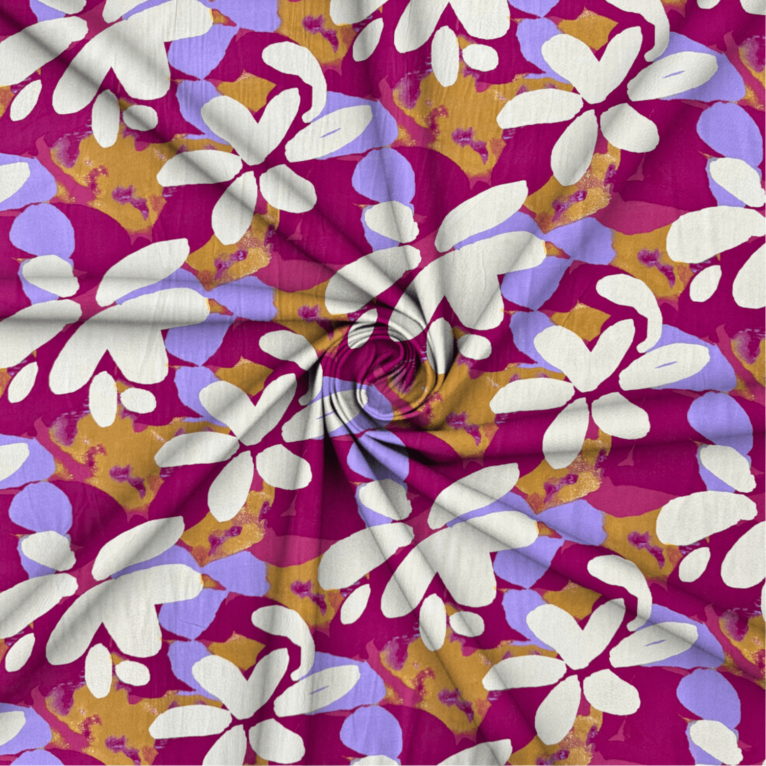 Viscose Printed Challis Summer 3 - Ragland Fabrics