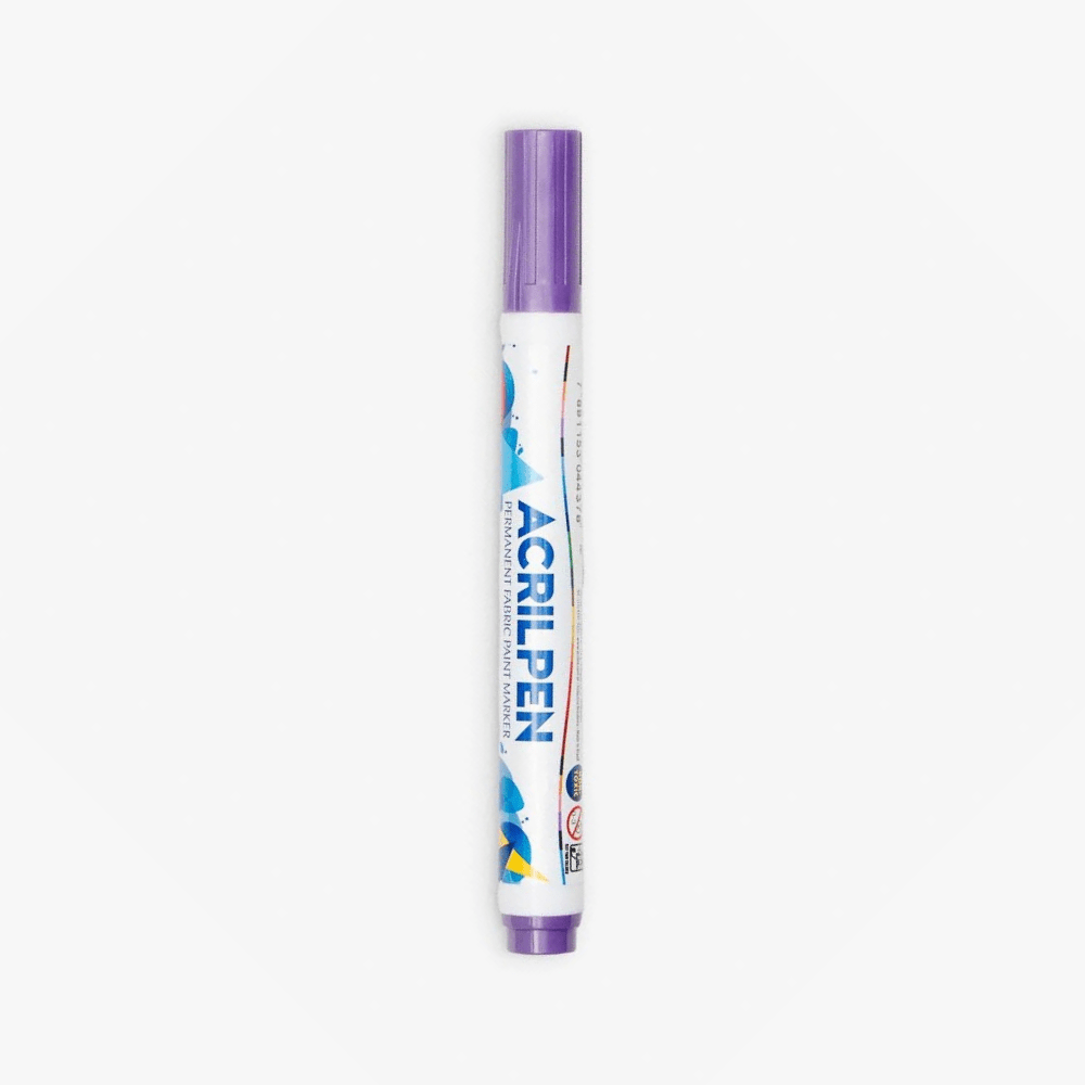 Acrilex Acrilpen Fabric Marker Purple - Ragland Fabrics