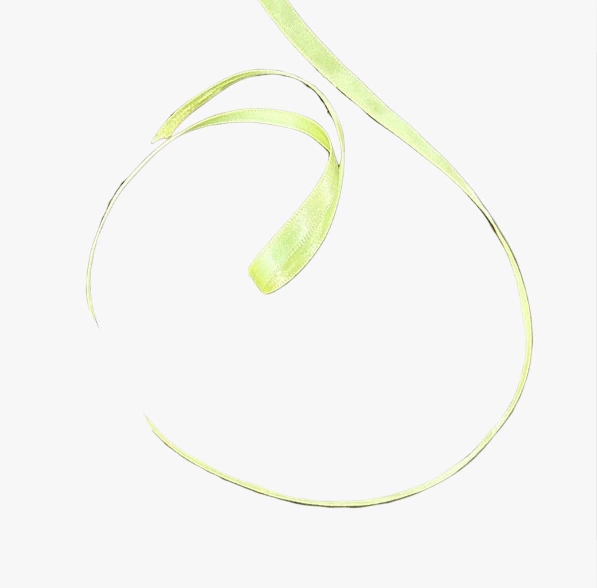Satin Ribbon 6mm Baby Yellow | TBD - Ragland Fabrics