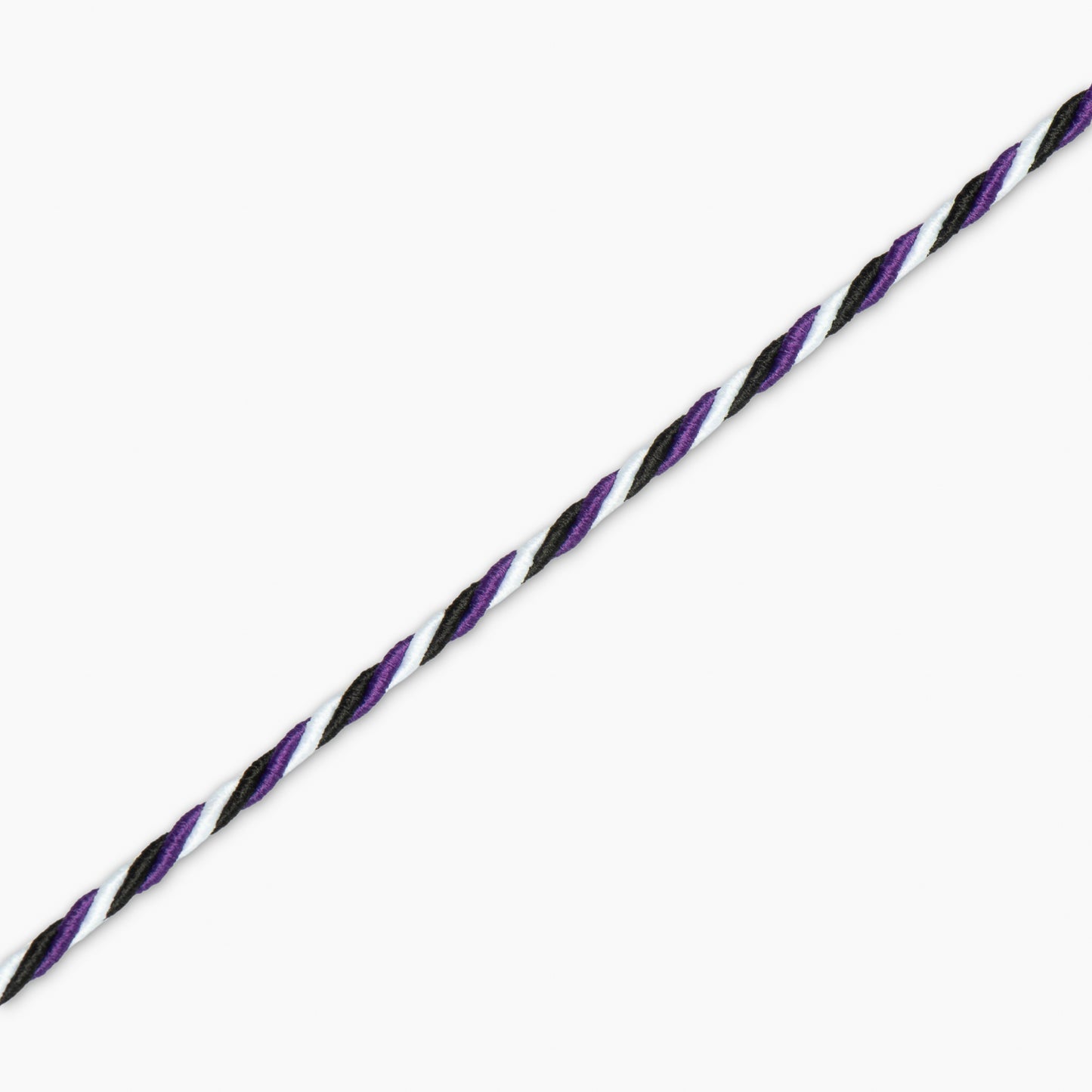 Blazer Cord - Purple/Black/White Twist