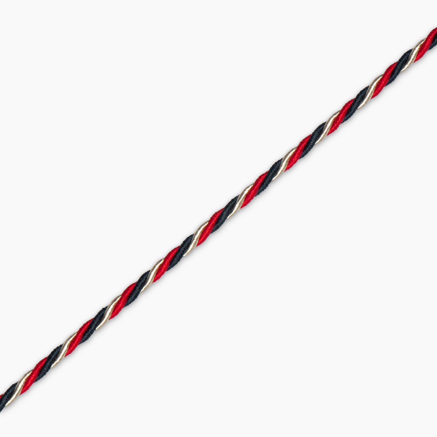 Blazer Cord - Red/Navy/Flax Twist