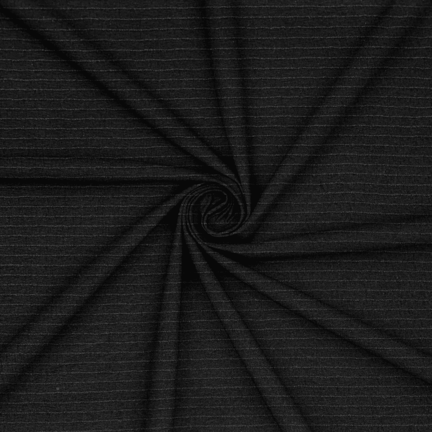 Bandage Knit Fabric Ribbed Black - Ragland Fabrics