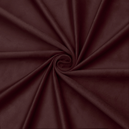 Bella Rosa Plain Velvet 140cm Madder - TBD - Ragland Fabrics