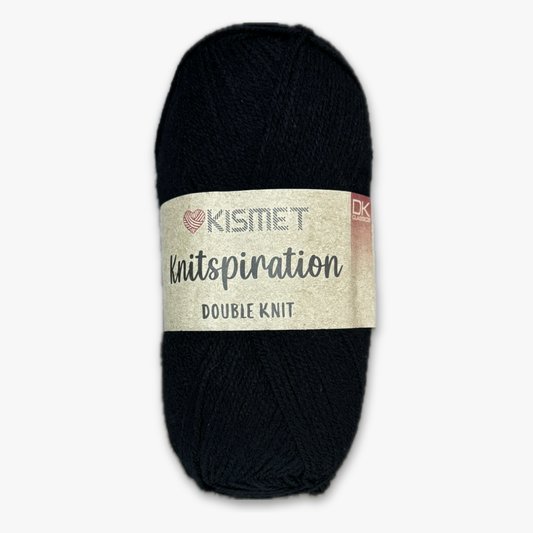 Knitspiration Dbl Knit Black K02