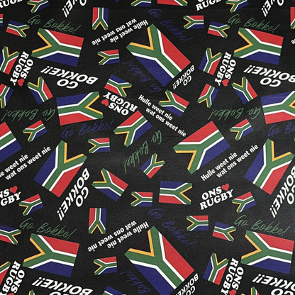 Printed Vinyl Bokke Green