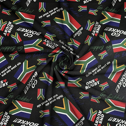 Printed Vinyl Bokke Green