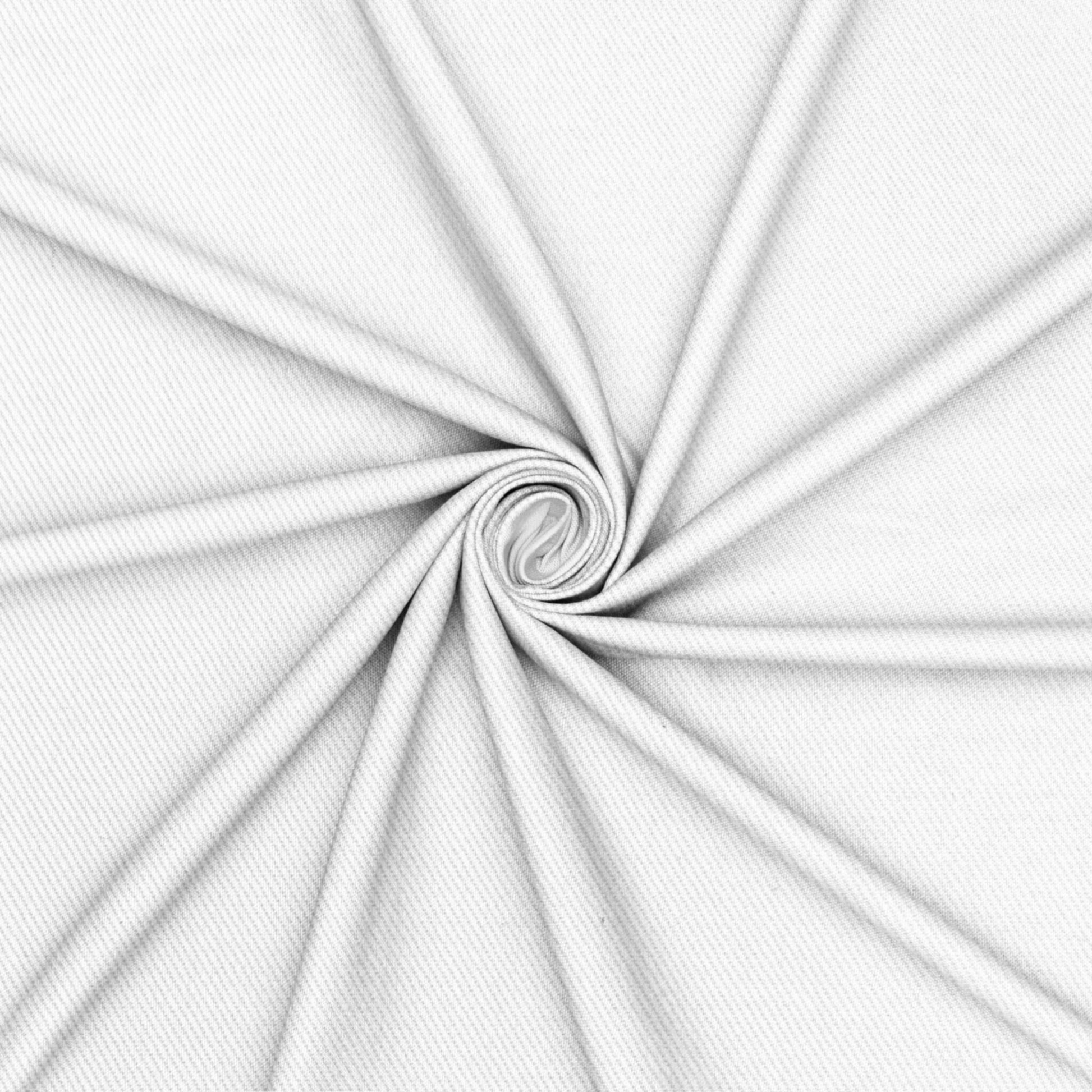 Bull Denim - Twill Weave White - Ragland Fabrics