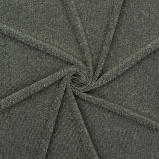Chenille Upholstery Dark Grey