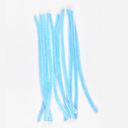 Chenille Sticks (10per Pack) - Turquoise CB07