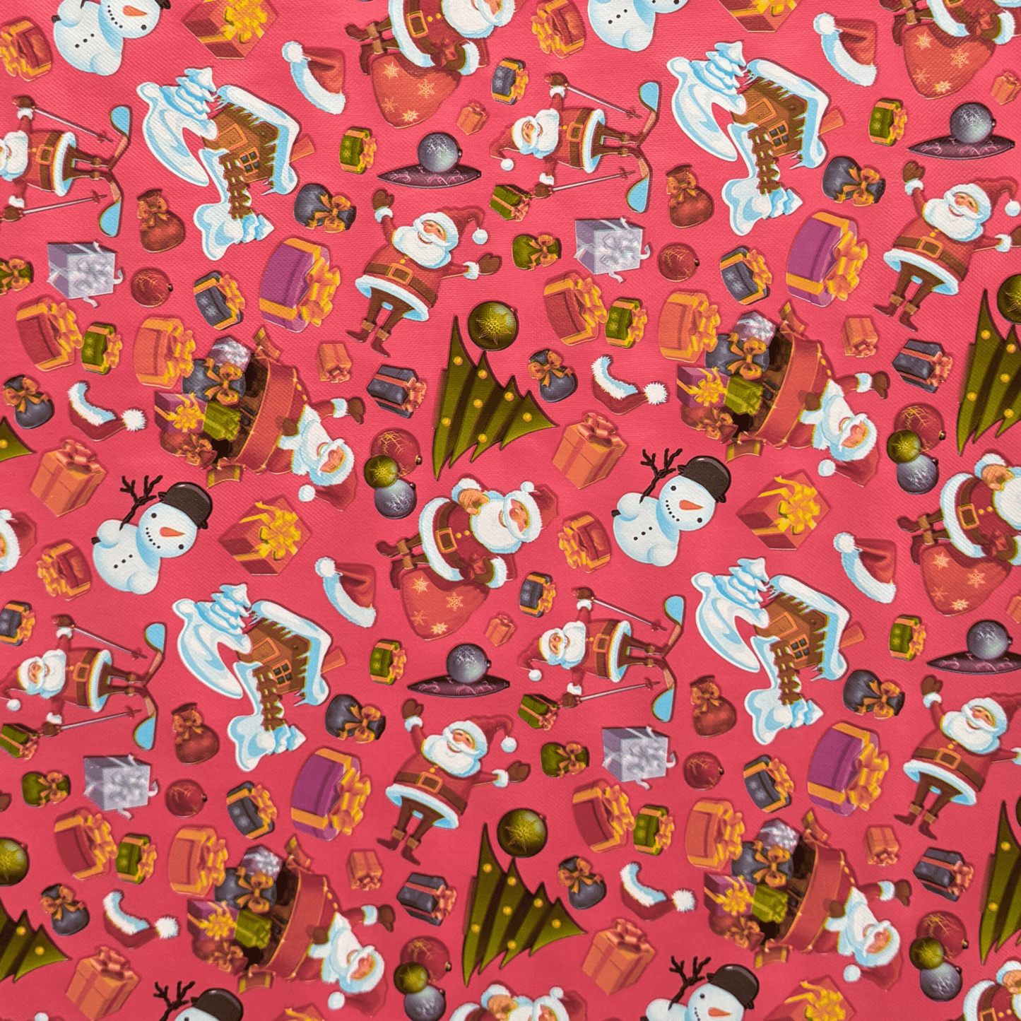 Christmas Printed PVC Table Cloth F - 2367 - 2 - Ragland Fabrics