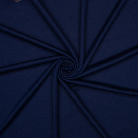 Lacoste Birds Eye Jersey Knit Navy - Ragland Fabrics