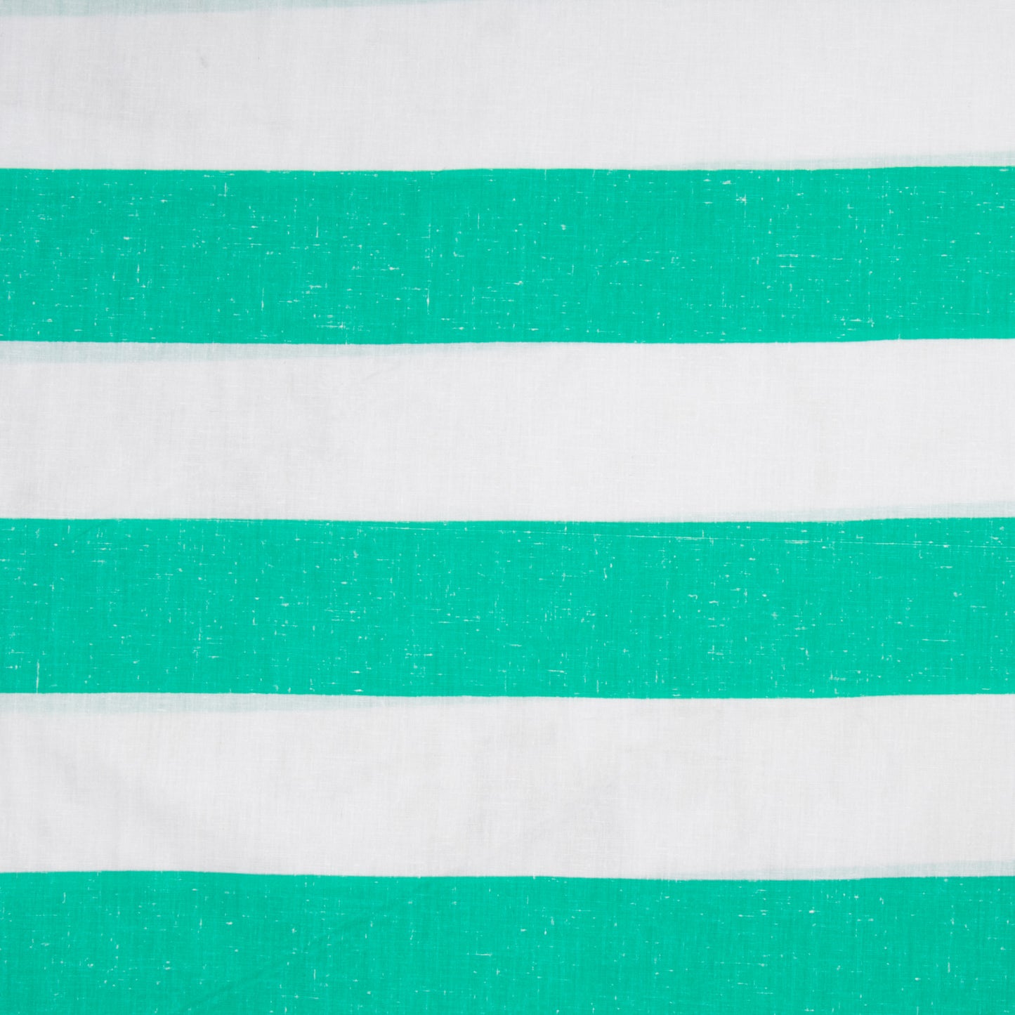 Sheeting Poly Cotton Green/White Stripe 240cm