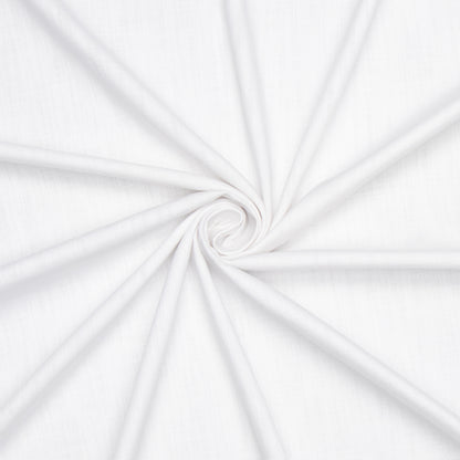 Linen Look Furnishing White 140cm