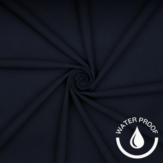 Coated Oxford Navy